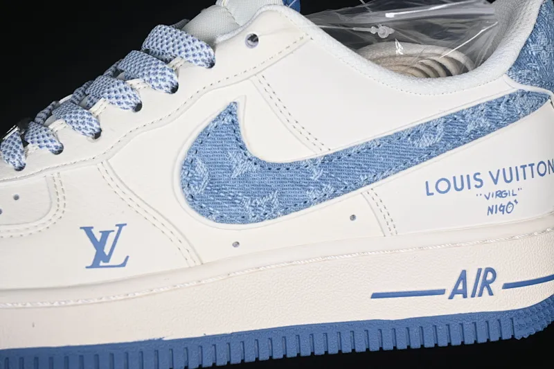 All categories Nk Air Force 1 Air Force series Nk Air Force 1 Low Air Force low-top Nike Air Force 1'07 Low LV joint denim blue Air Force 1 low-top casual sneakers SM6668-130